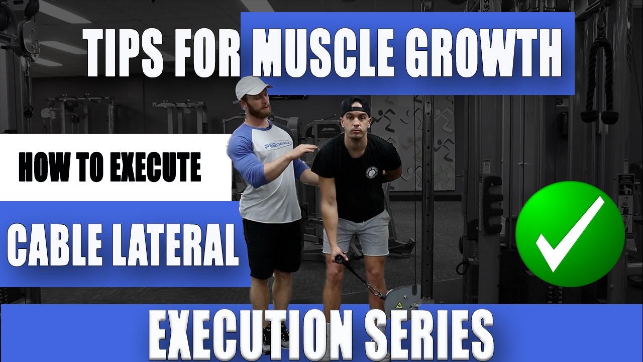 How to: Cable Lateral Raise | Execution Series | PhysiqueDevelopment.com