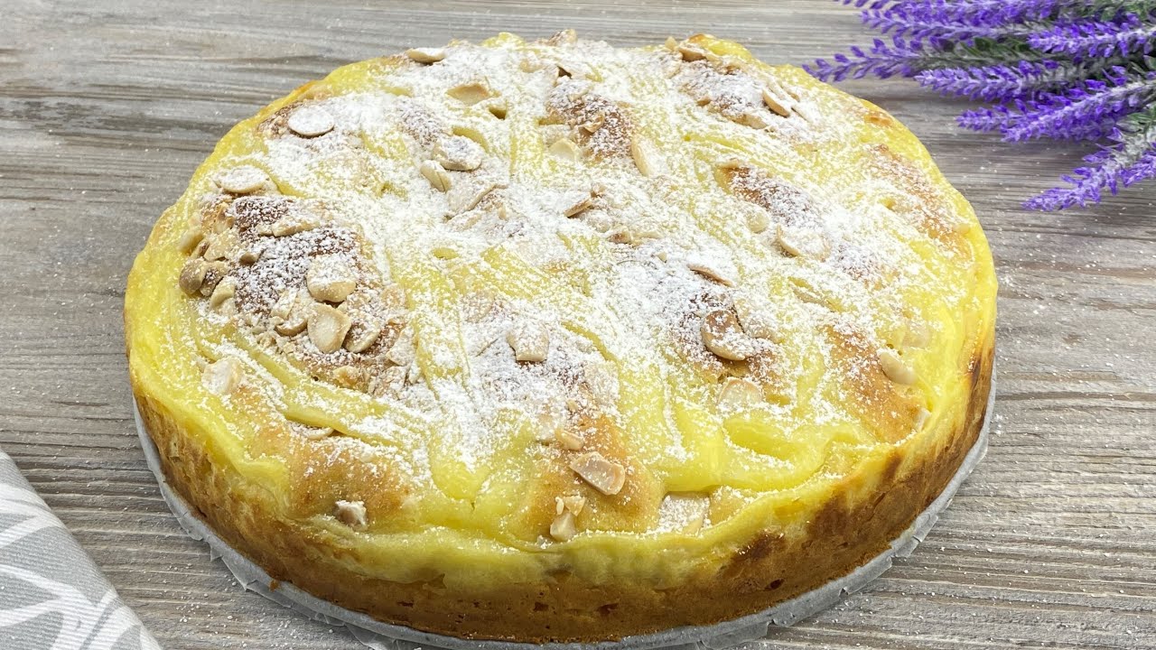 Знаменитый французский миндально-грушевый торт! Мягкий и вкусный торт!
