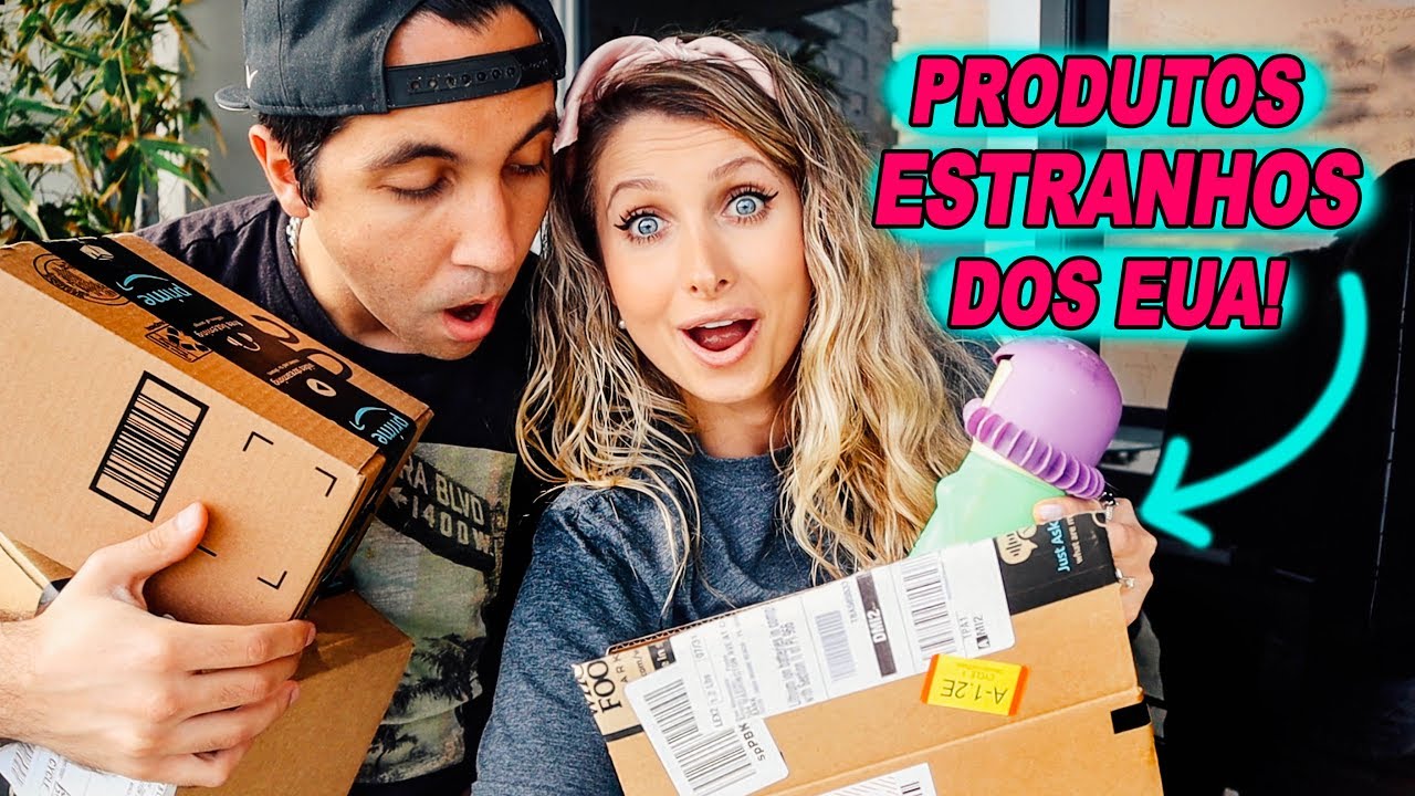 TESTANDO PRODUTOS ESTRANHOS DOS EUA QUE EU NÃO SABIA QUE EXISTIAM 😱