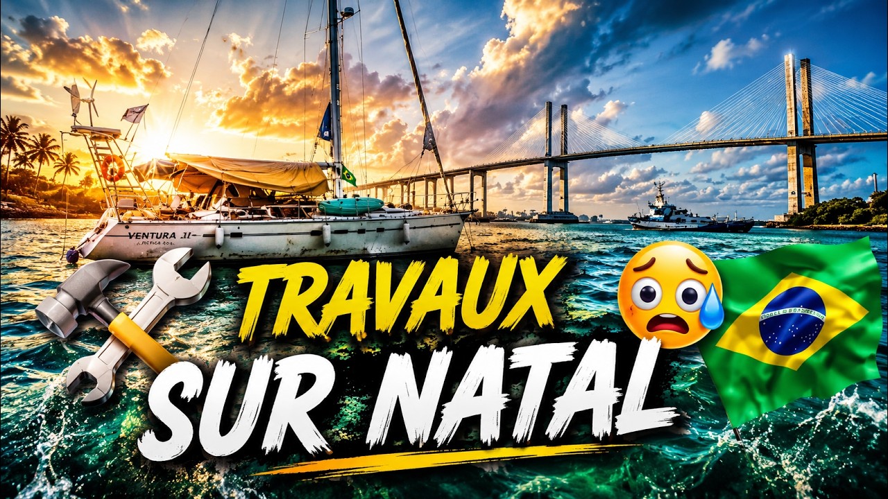 ⛵combien cela coûte 💰de réparer au Brésil ?l 🥺#131