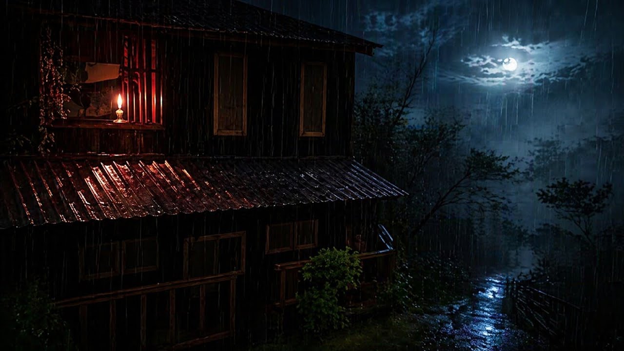 Overthinking at Night? Heavy Rain Calms Your Brain Instantly