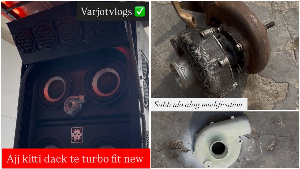Krti fit dack ute turbo ✅/ hunn banu bass turbo nal ✌🏻/ varjotvlogs ❤️ 