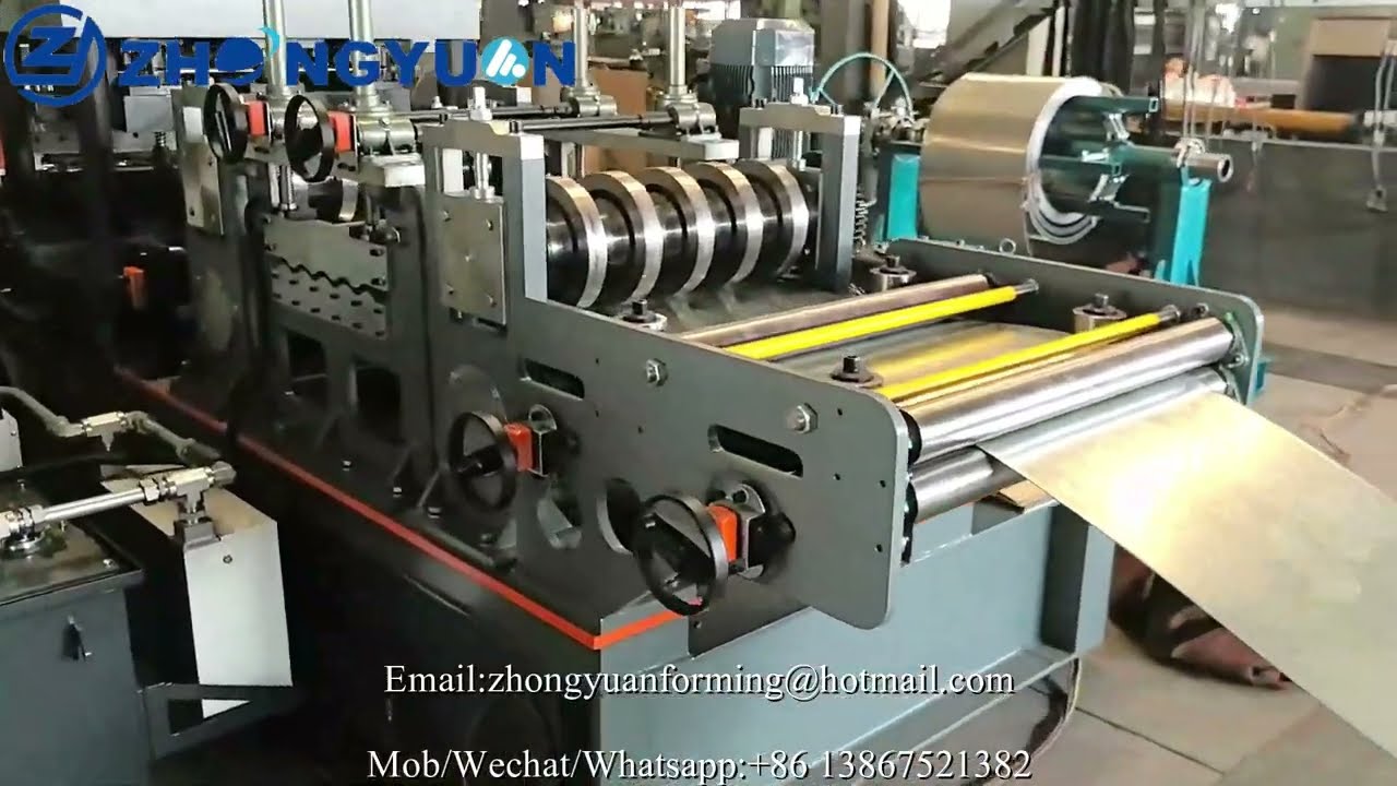 Rollforming line for metal CZ purlin Roll Forming Machine
