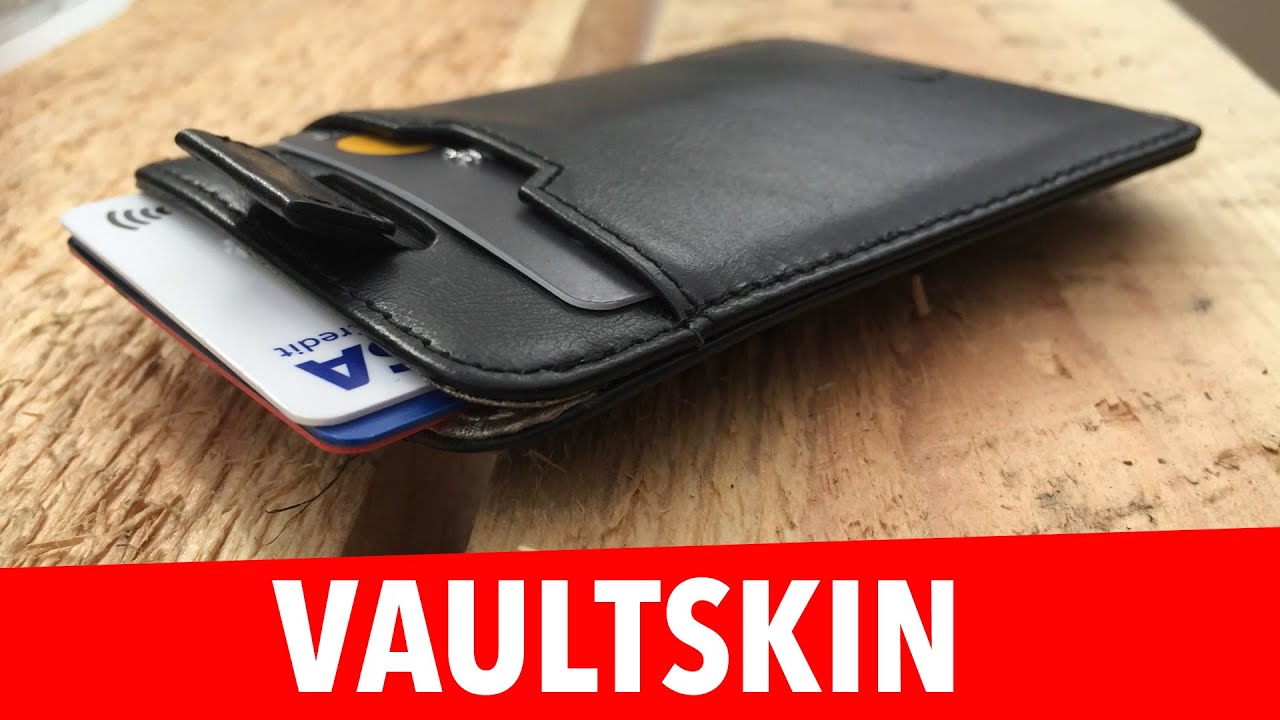 VAULTSKIN Wallet - Chelsea Card Holder, Minimalist RFID Wallet!