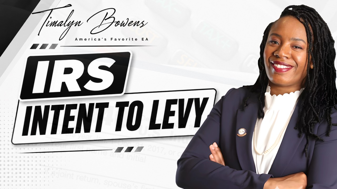 IRS Intent to Levy