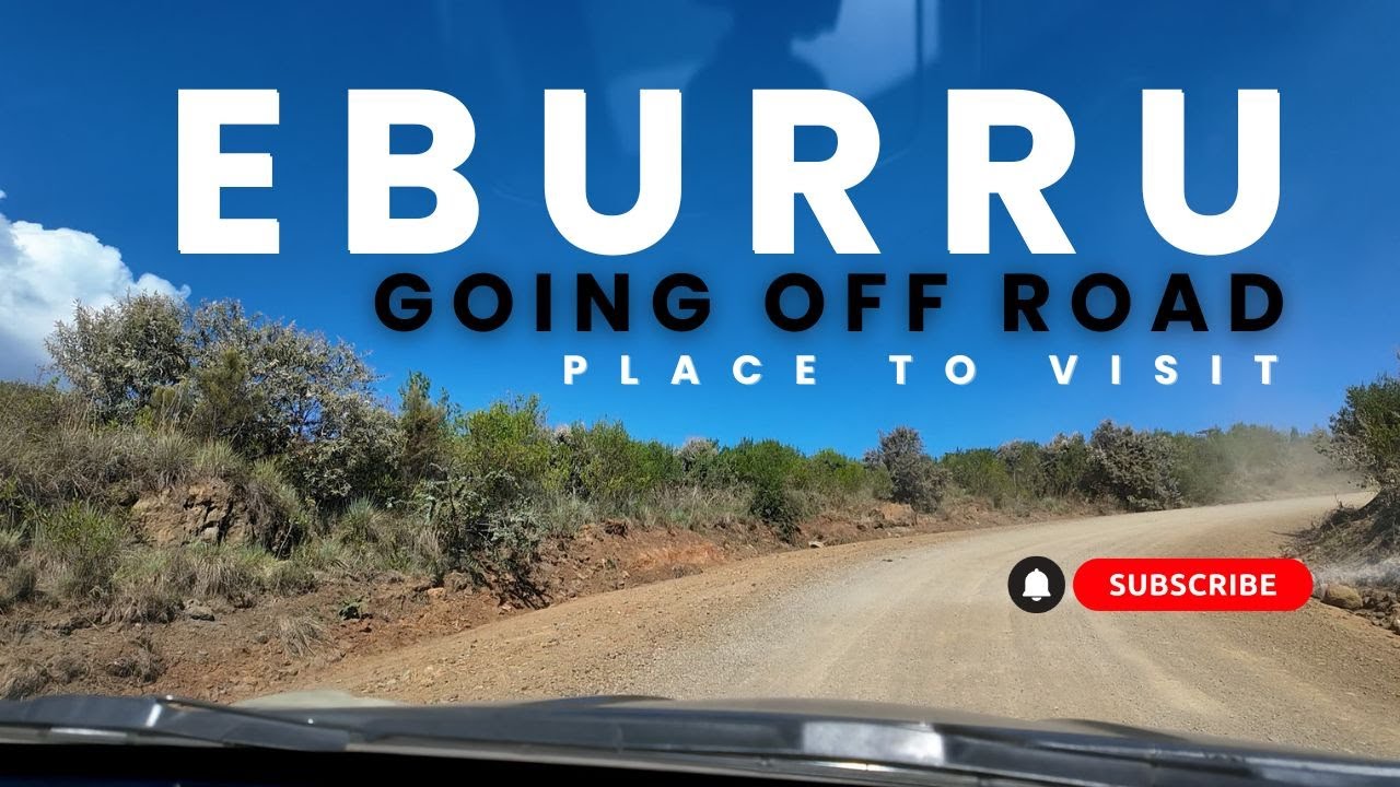 Relaxing Off-Road Scenic Drive 🌿 | Remote, Silence, Dust & Blue Skies Eburru (Gilgil Naivasha)