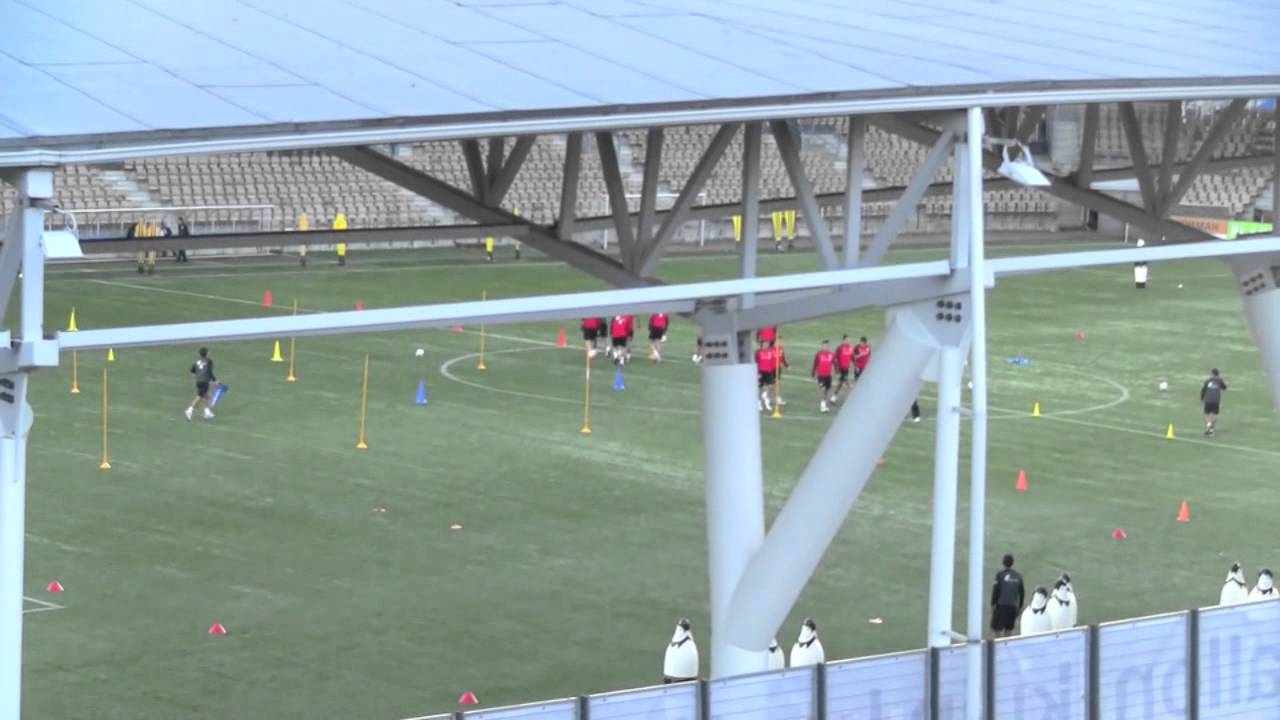 Athletic Bilbao, training session in Helsinki, part one, 29.8.