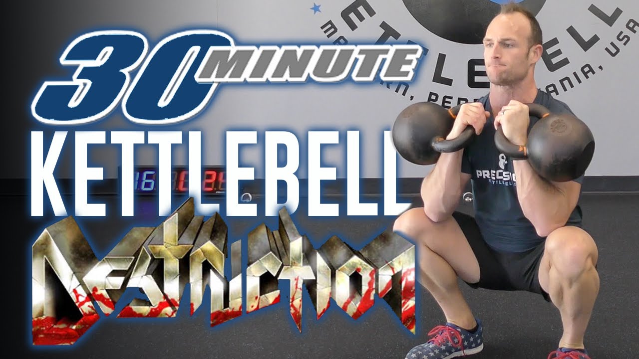 30 Minute UPPER BODY KETTLEBELL DESTRUCTION | Follow Along Kettlebell Workout