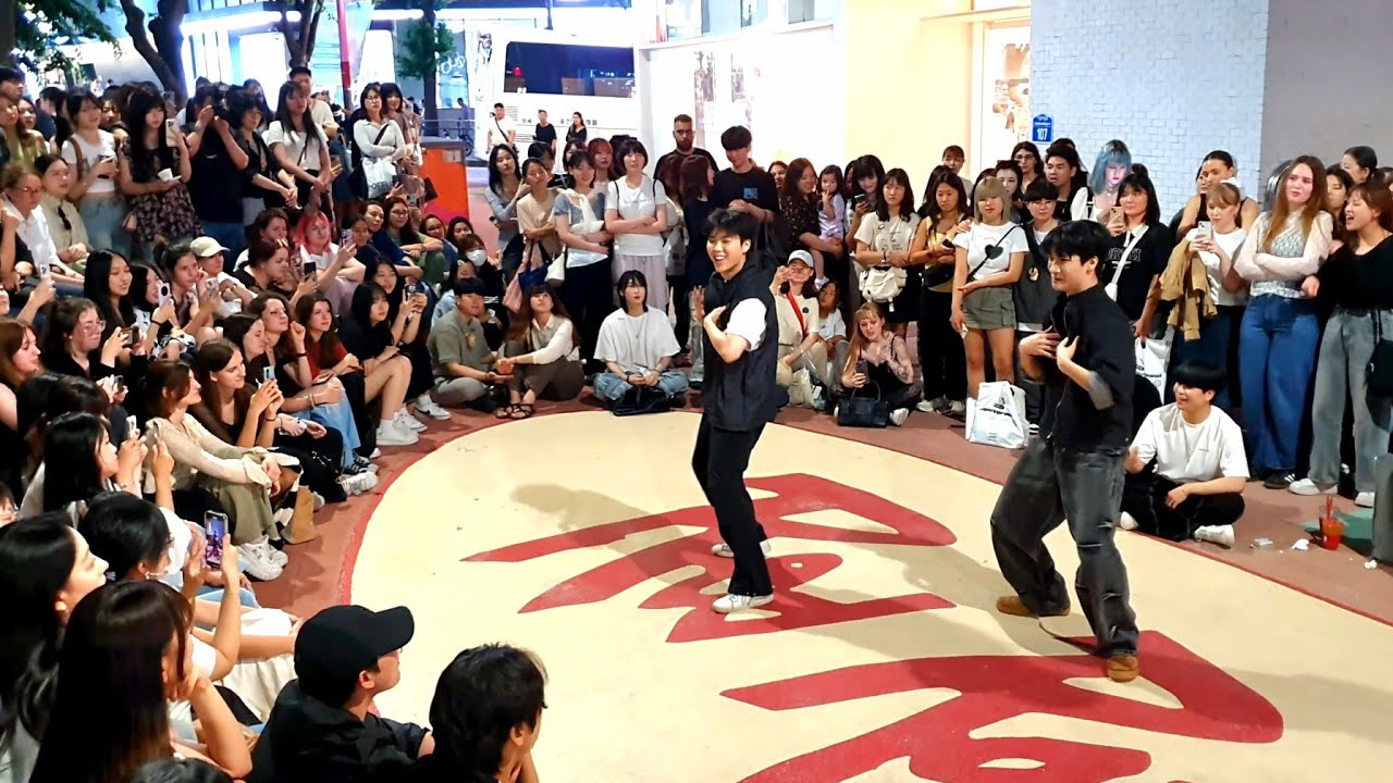 [STREET ARTIST] ONE OF. INTERACTIVE HONGDAE BUSKING. 240609.