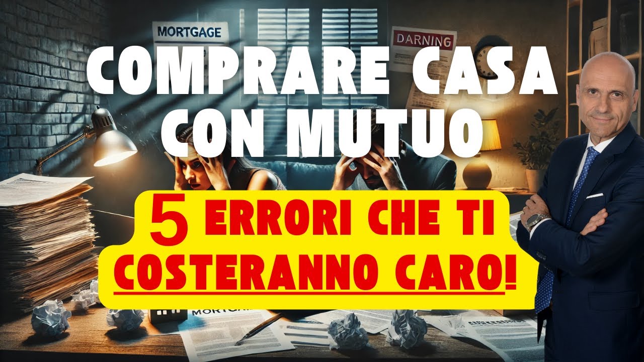 5 ERRORI da EVITARE Se Acquisti Casa col MUTUO