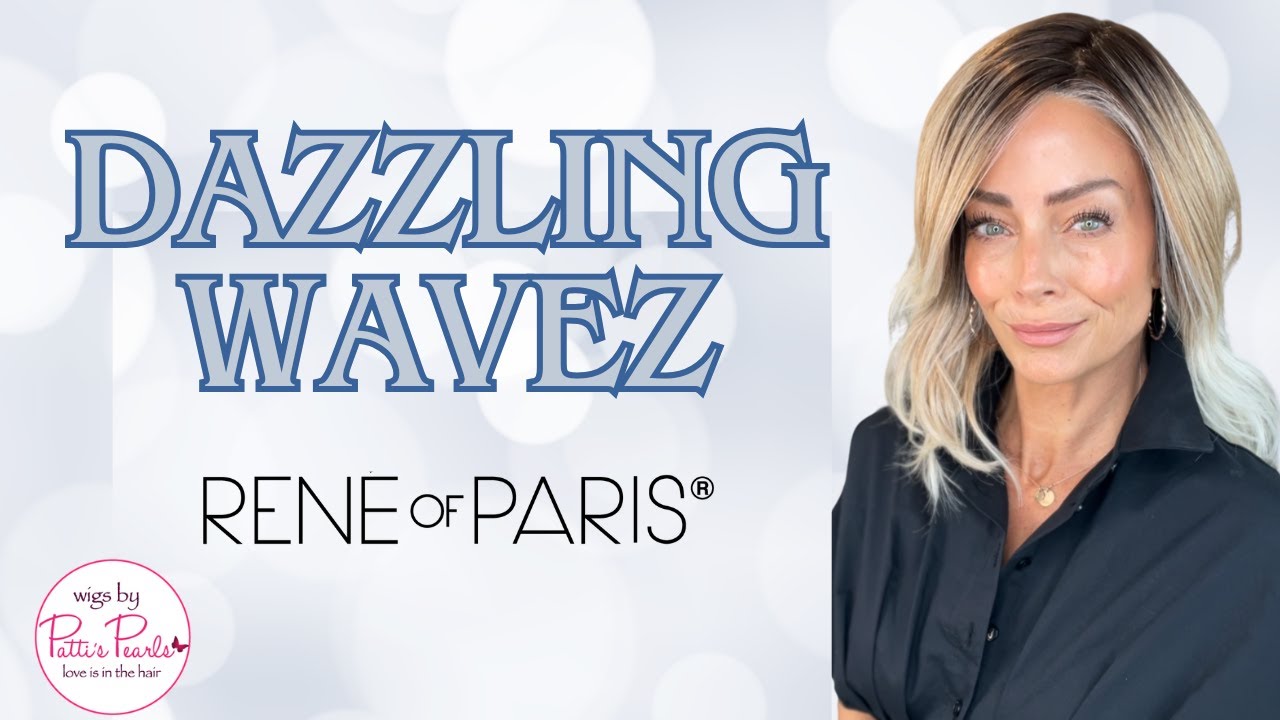 Dazzling Wavez in Melted Marshmallow  by Rene of Paris | Wig Review | WigsByPattisPearls.com
