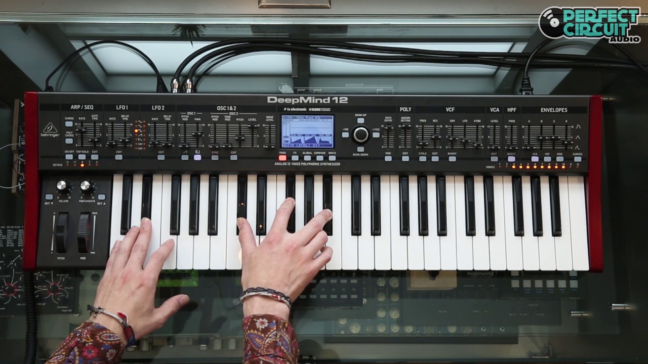 Some Behringer Deepmind 12 Presets and Sounds