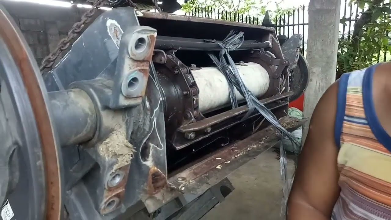chain adjustment.. panu mag bawas ng chain conveyor.