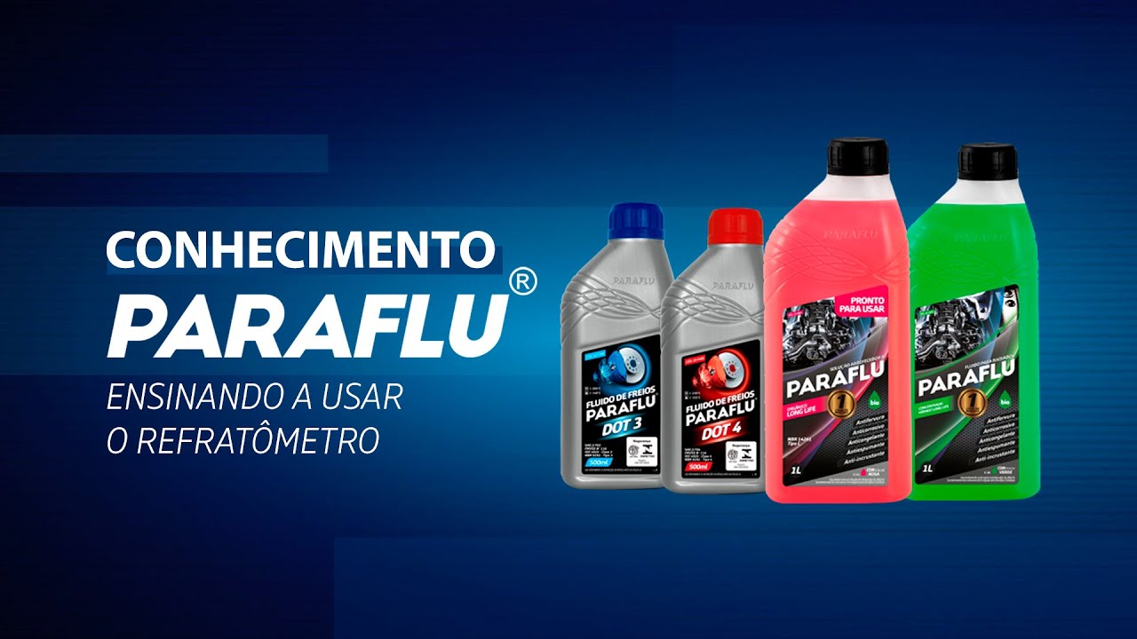 CONHECIMENTO PARAFLU - ENSINANDO A USAR O REFRAT&Ocirc;METRO