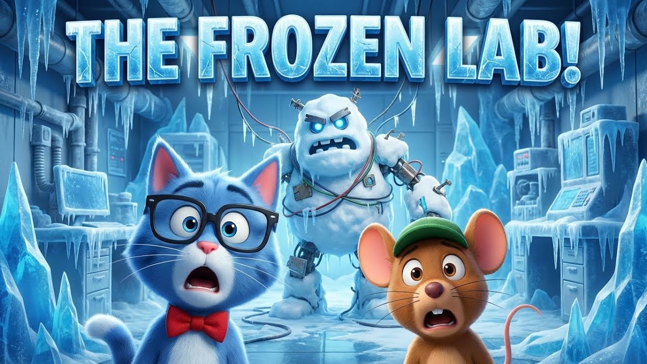 The Frozen Lab! ❄️ Leo vs  The Ice Robot  New 3D 