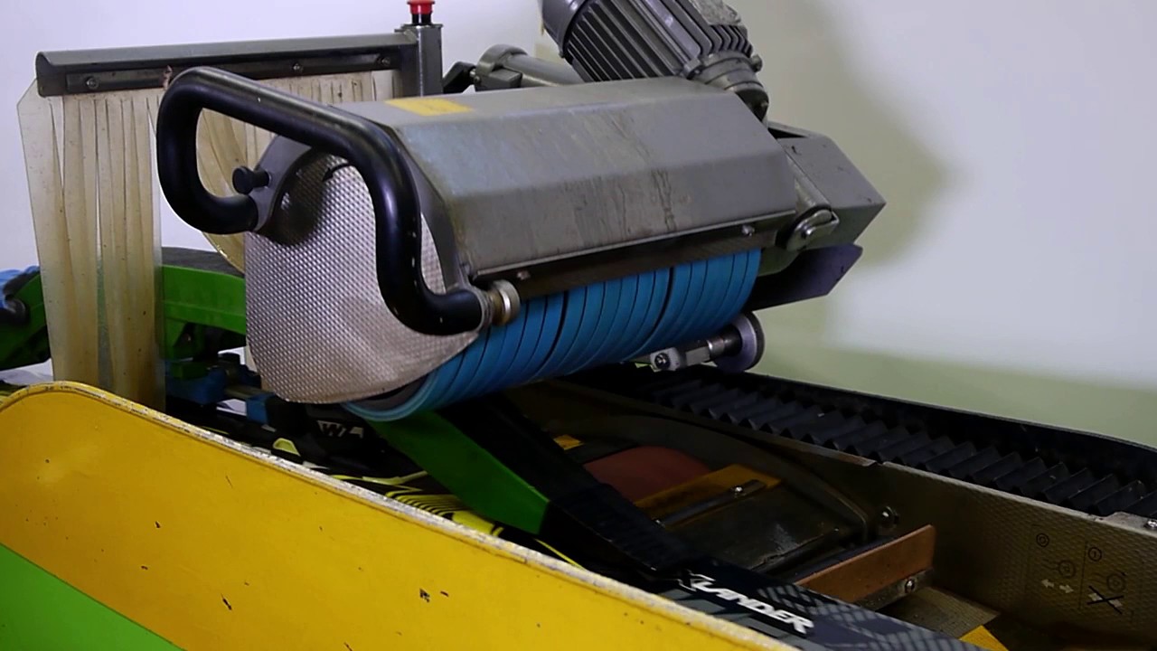 Comment faire un affûtage céramique d'un ski ?