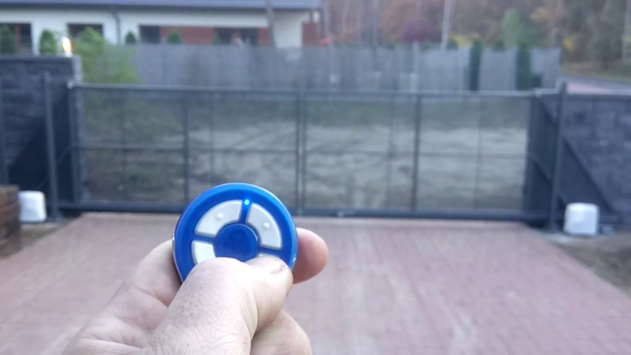 Brama przesuwna podwójna. SUN400 KEY.  POZNAŃ i okolice.