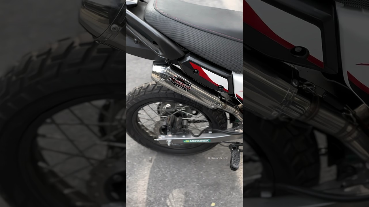 Hogo exhaust for Hero X pulse 200 4V | X Pulse 200 4V | #exhaustsound #exhaust #heroxpulse2004v #yt