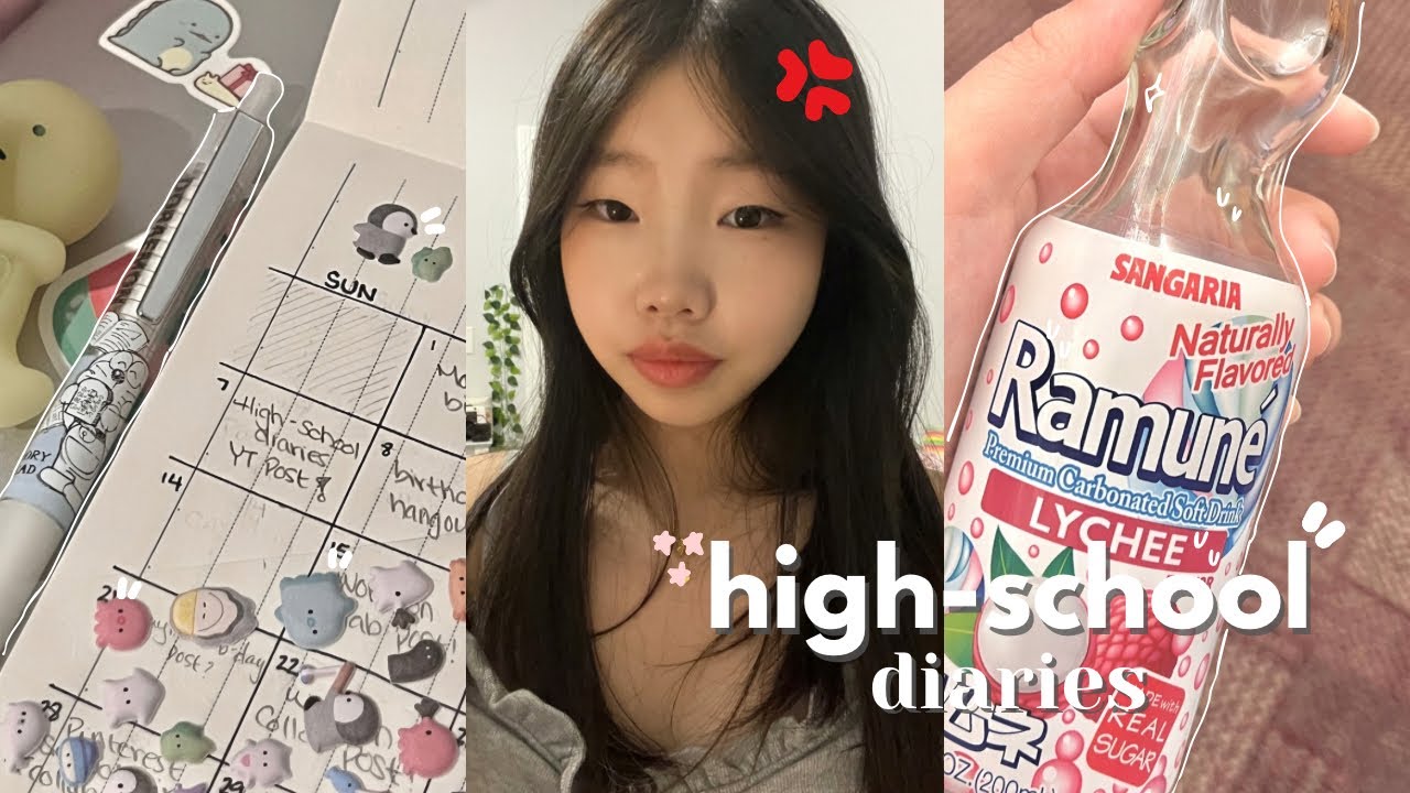 high-school diaries📓: student life, gift haul, friends, senior year, celebrations, etc.