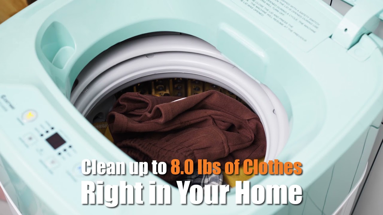 Costway 8lbs Portable Fully Automatic Washing Machine