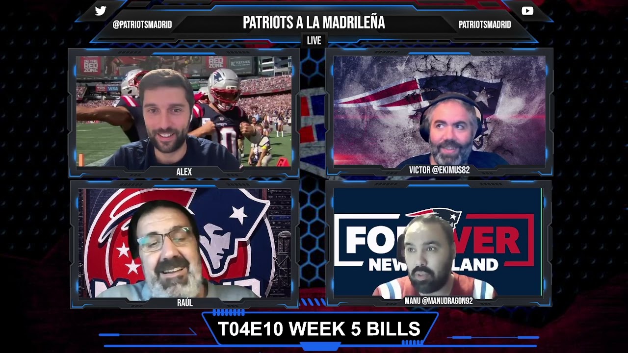 Patriots a la madrileña T04E10 Semana 5 BILLS