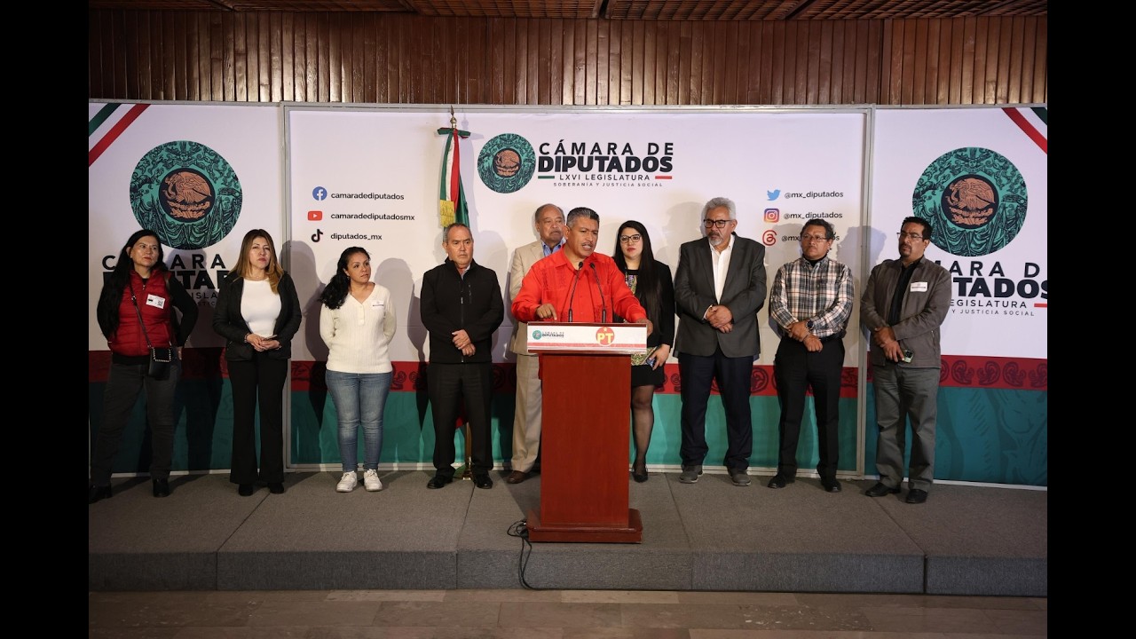 EN VIVO / Conferencia de prensa del Grupo Parlamentario del PT