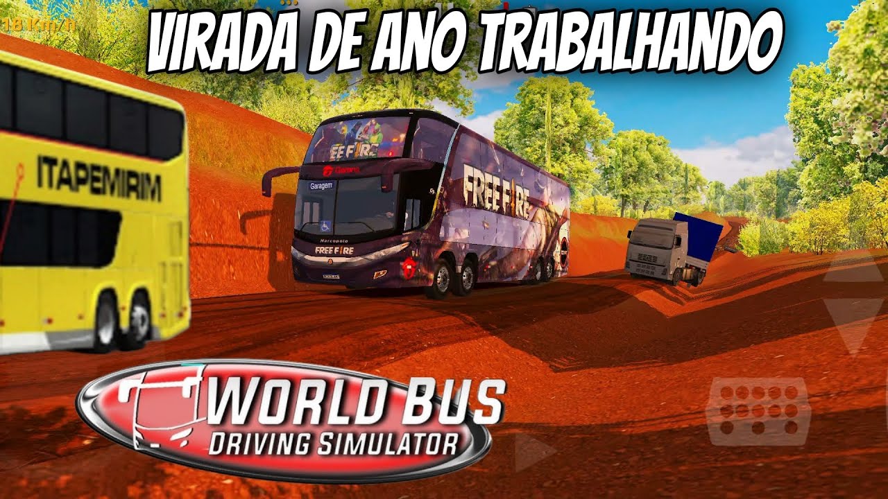 WORLD BUS: passando sufoco na estrada desconhecida // game play // feliz 2026 a todos!