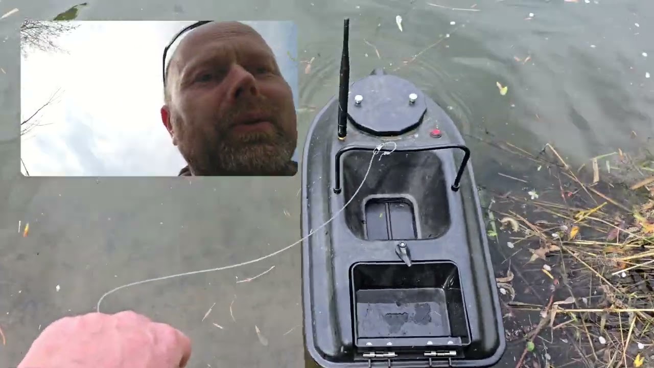 Připevnění Deeperu k zavážecí loďce bez držáku. SNADNO, LEVNĚ A RYCHLE