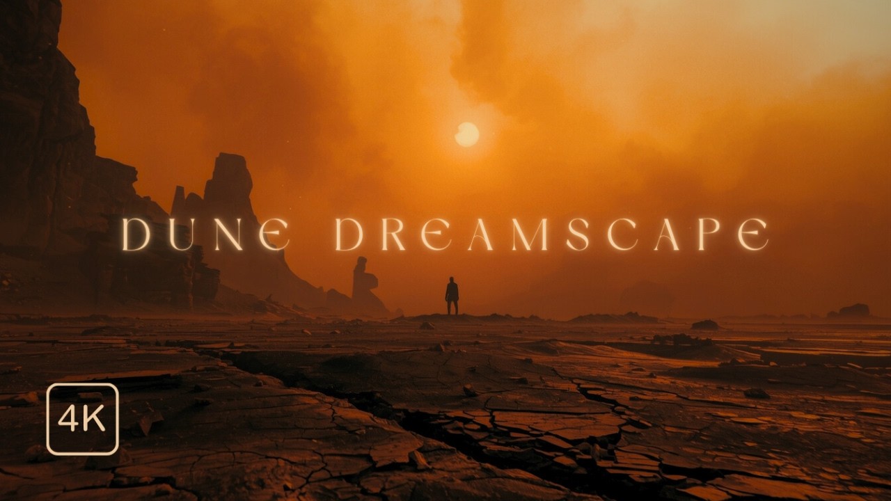Dune Dreamscape - 432Hz Ambient Music for Deep Relaxation | 4K