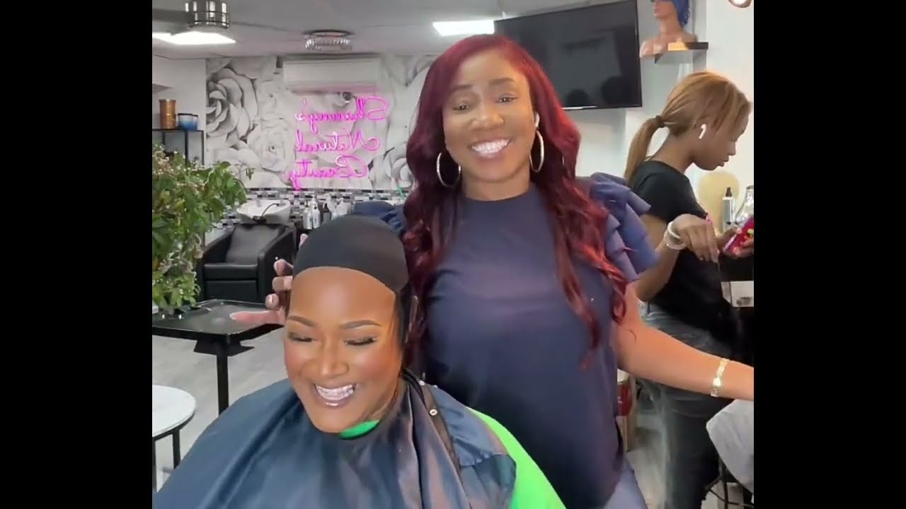 PIXIE QUICKWEAVE #alopecia #quickweave #shannysnaturalbeauty