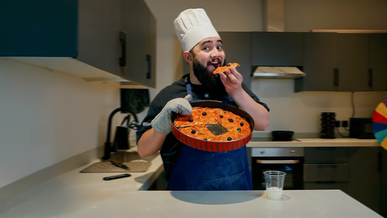 بث مطبخ كايجي | بيتزا كاري + شاربات