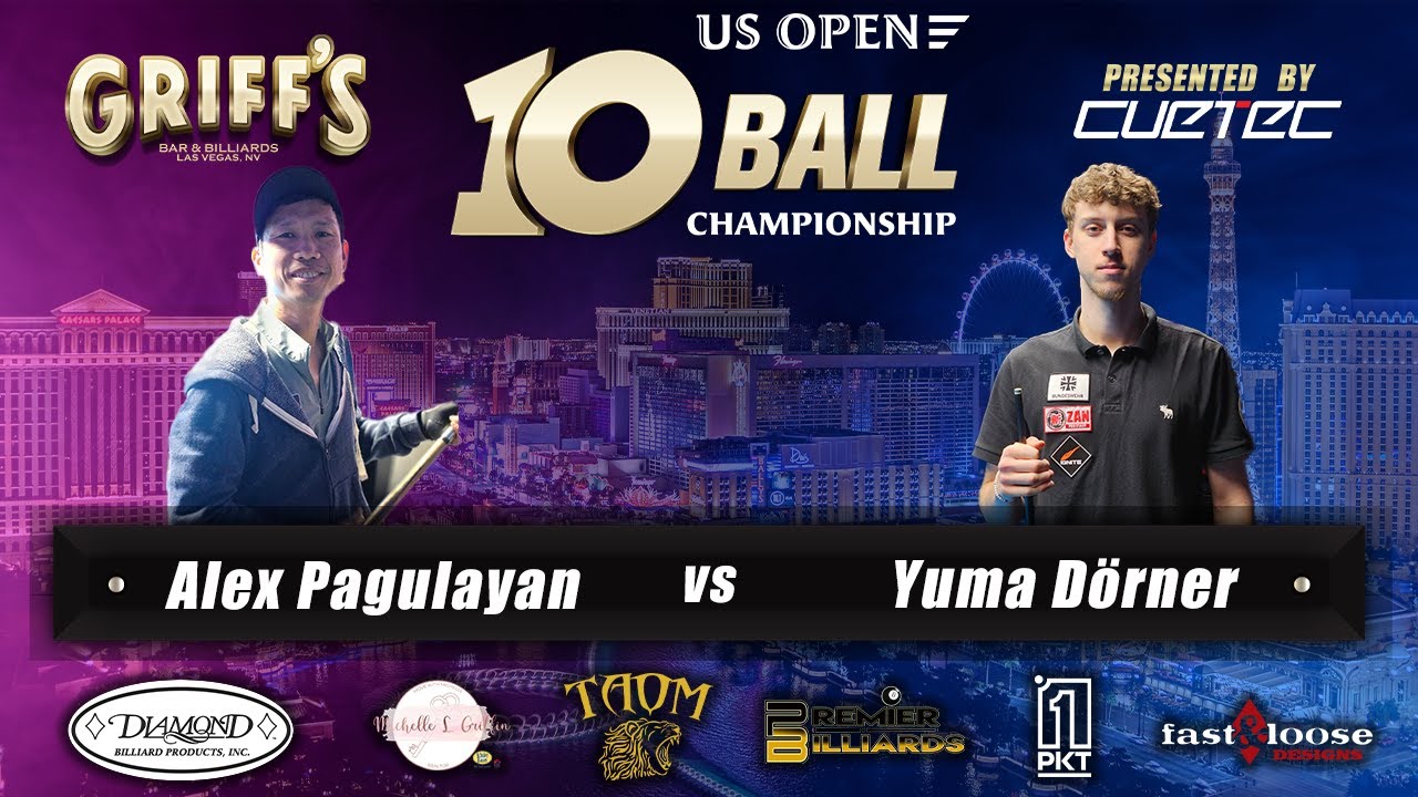 Alex Pagulayan vs Yuma Dörner | 2024 US Open 10-Ball Championship