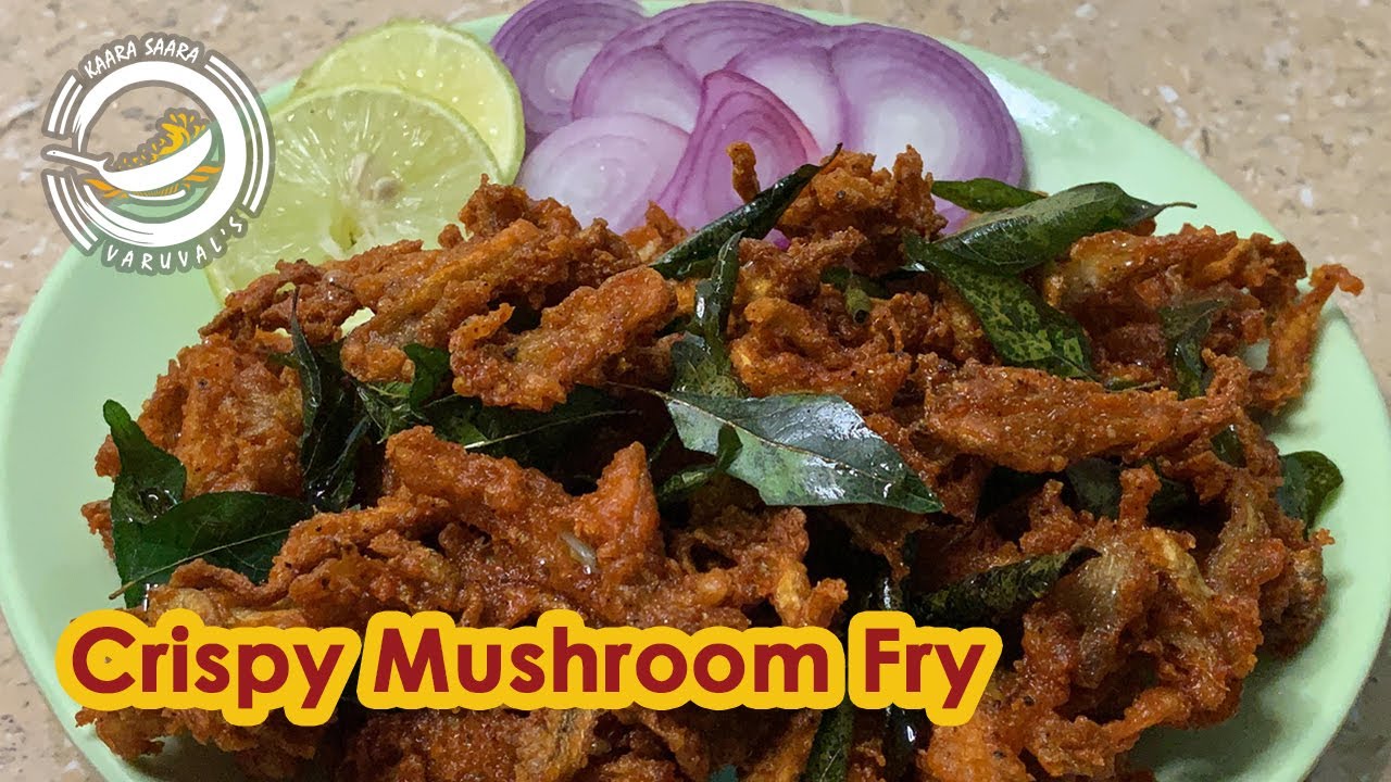 Homemade Crispy Oyster Mushroom Fry | Oyster Mushroom 65 | Sippi Kaalaan 65