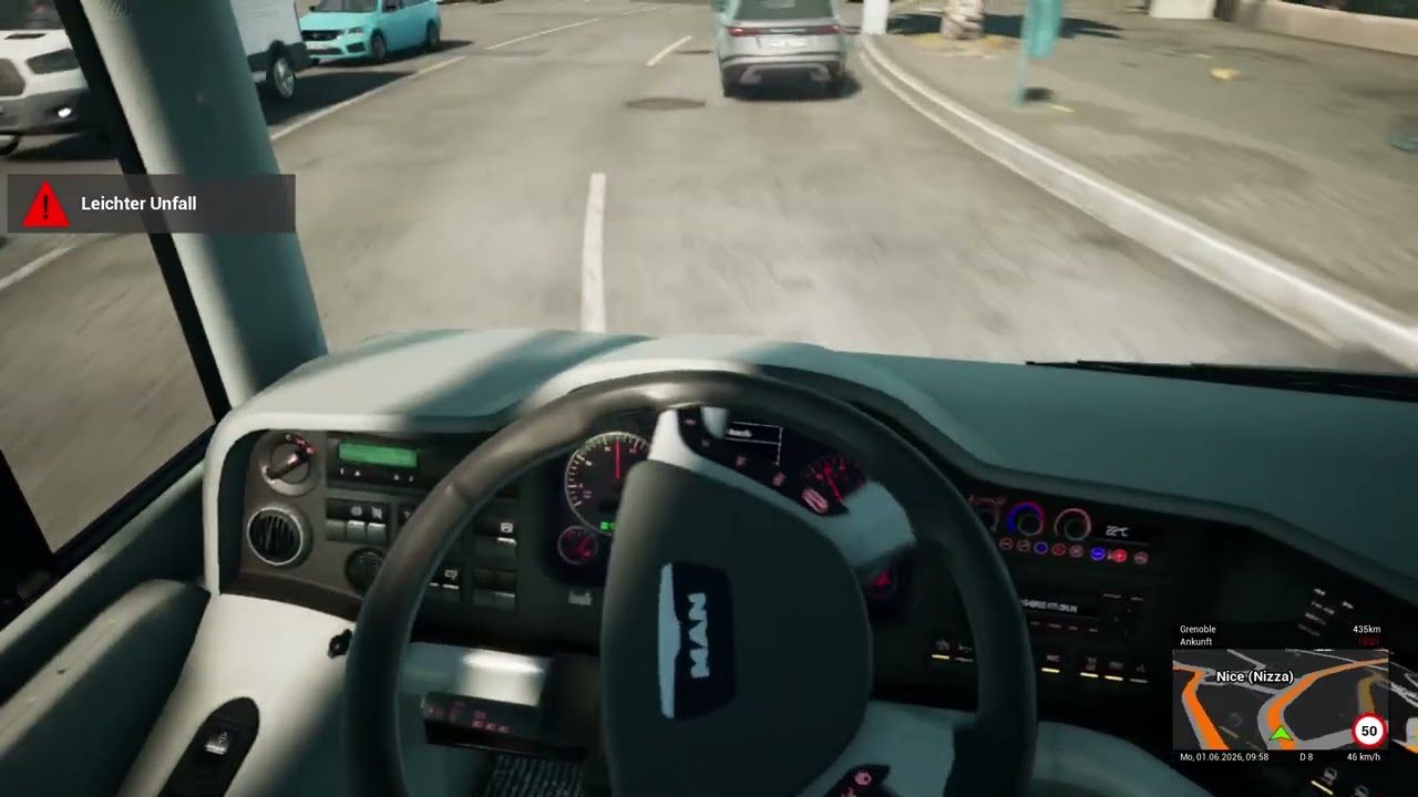 Malto 4.1 spielt Fernbus Simulator und fährt von Nice Arrival nach Grenoble
