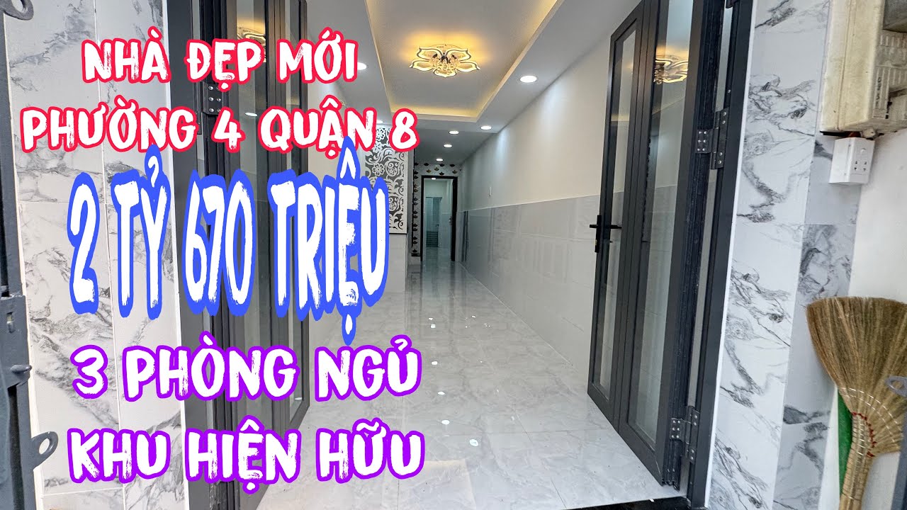 Bán nhà giá rẻ quận 8 phường 4 sổ riêng khu an ninh 