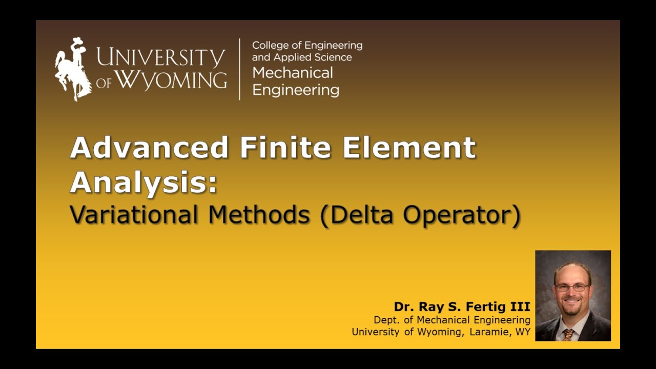 Variational Methods (Delta Operator)