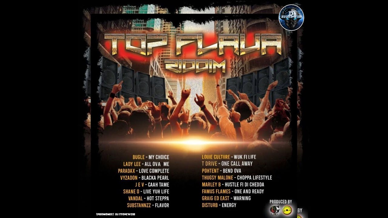 Top Flava Riddim (Mix-Nov 2021) Glion Records / Shane O, Bugle, Louie Culture, Lady Lee, Vyzadon.