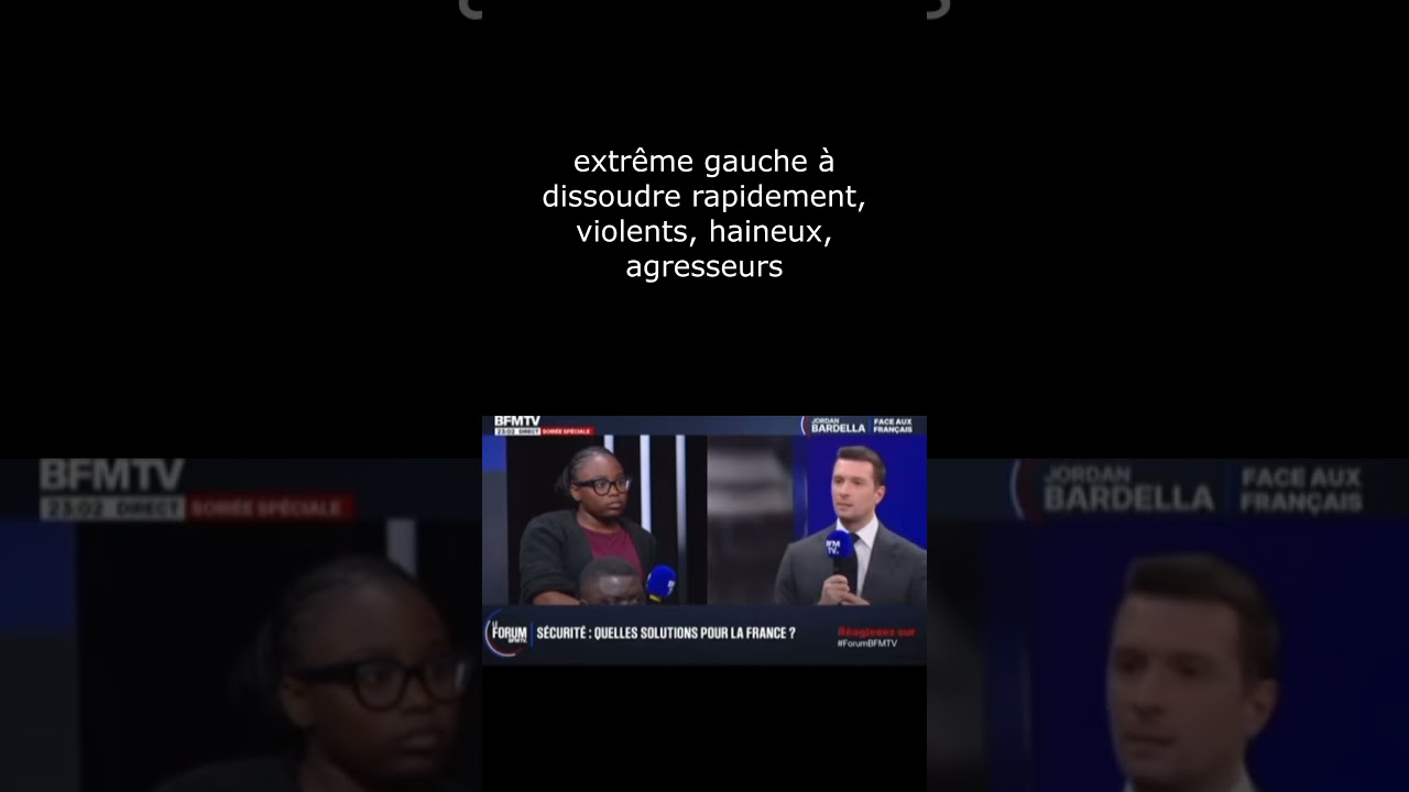 extrême gauche à dissoudre rapidement, violents, haineux, agresseurs 