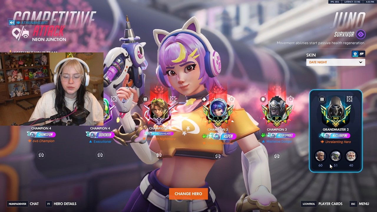 23K HEALS! RANK 1 Aspen on JUNO &mdash; Perfect Support Gameplay!