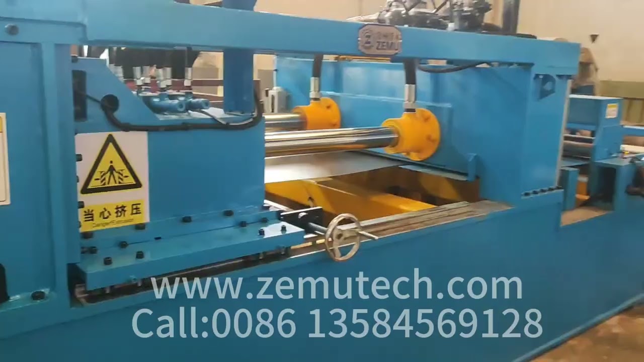 transformer corrugated tank fin machine in normal running