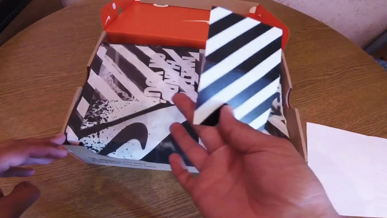 Unboxing Nike Vapormax x Off White
