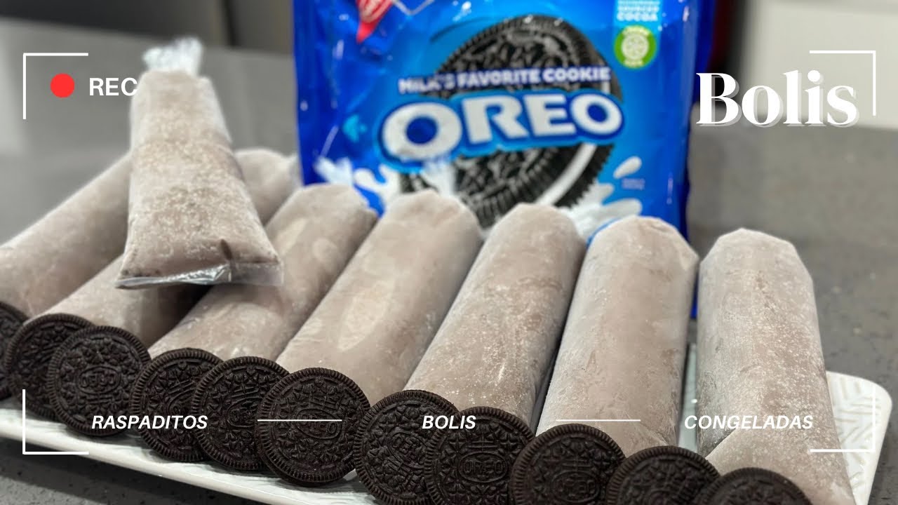 Bolis de oreo | refréscate