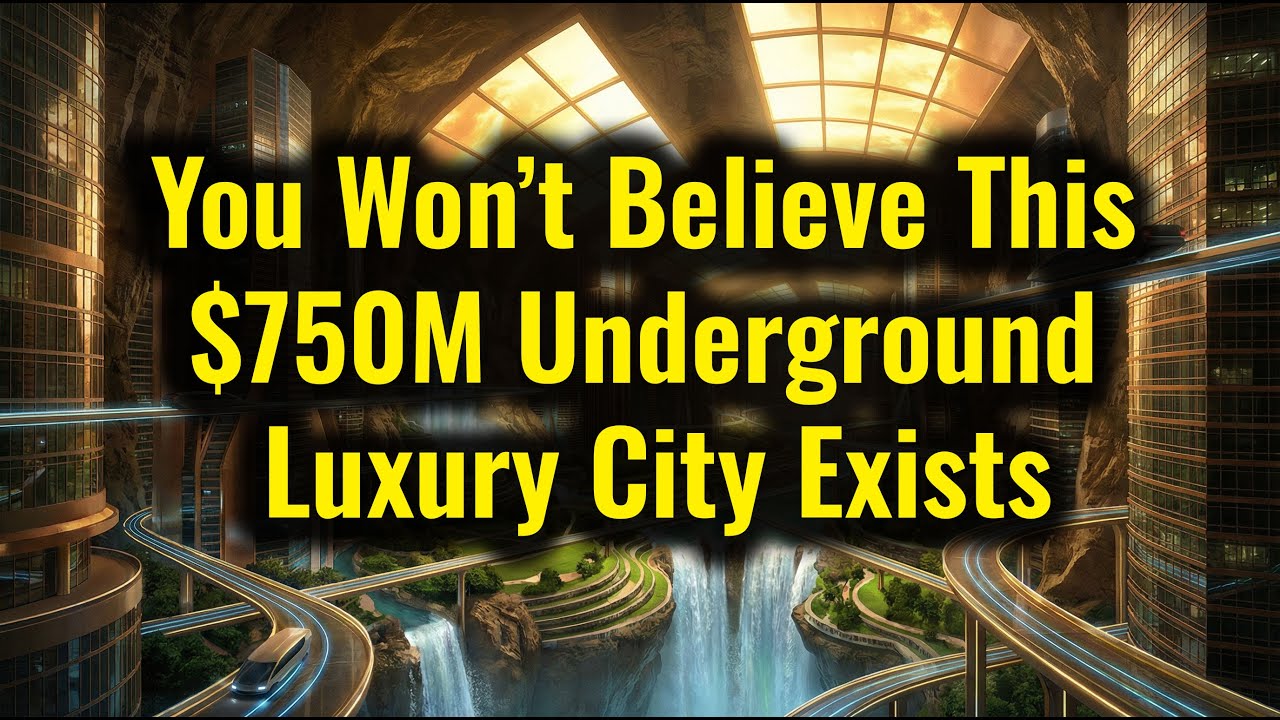 🔥🏙️ Этот подземный город стоимостью 750 миллионов долларов роскошнее любого небоскреба.