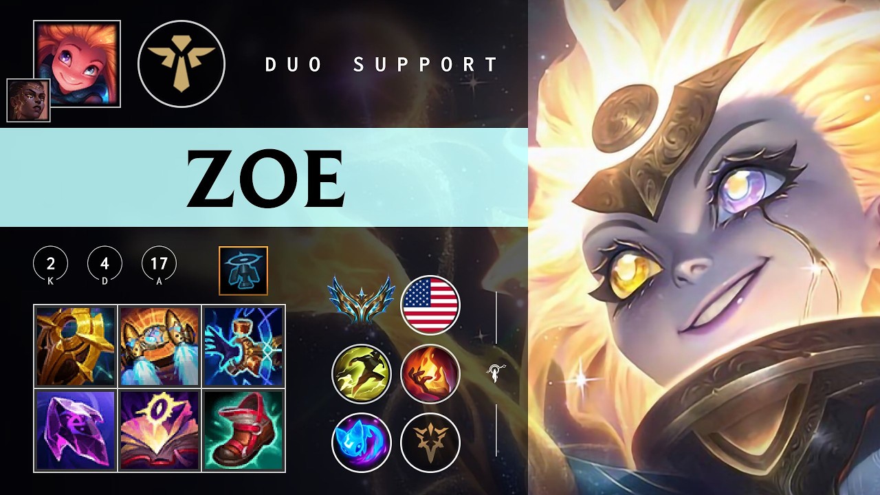 Zoe Support vs Rakan - NA Challenger Patch 26.05