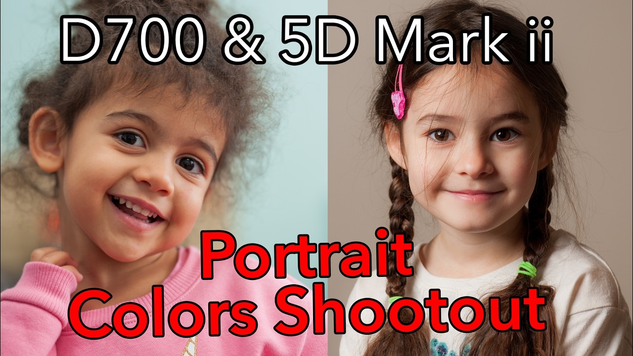 Color Science - Can classic cameras still perform? Portraits with the Nikon D700 and Canon 5D Mark 2