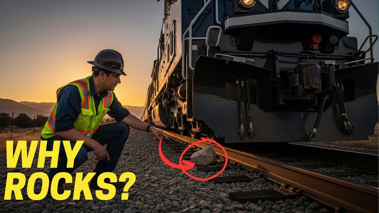 Why Train Tracks Are Built on Rocks