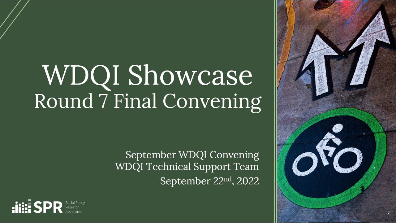 WDQI Showcase Round 7 Final Convening