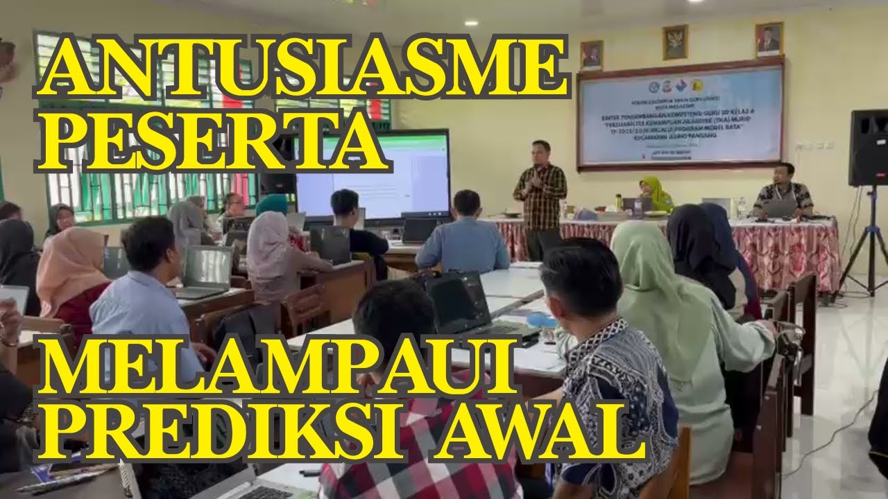 BIMTEK GURU UJUNG PANDANG HARAPKAN HASIL MAKSIMAL UNTUK TKA MENDATANG