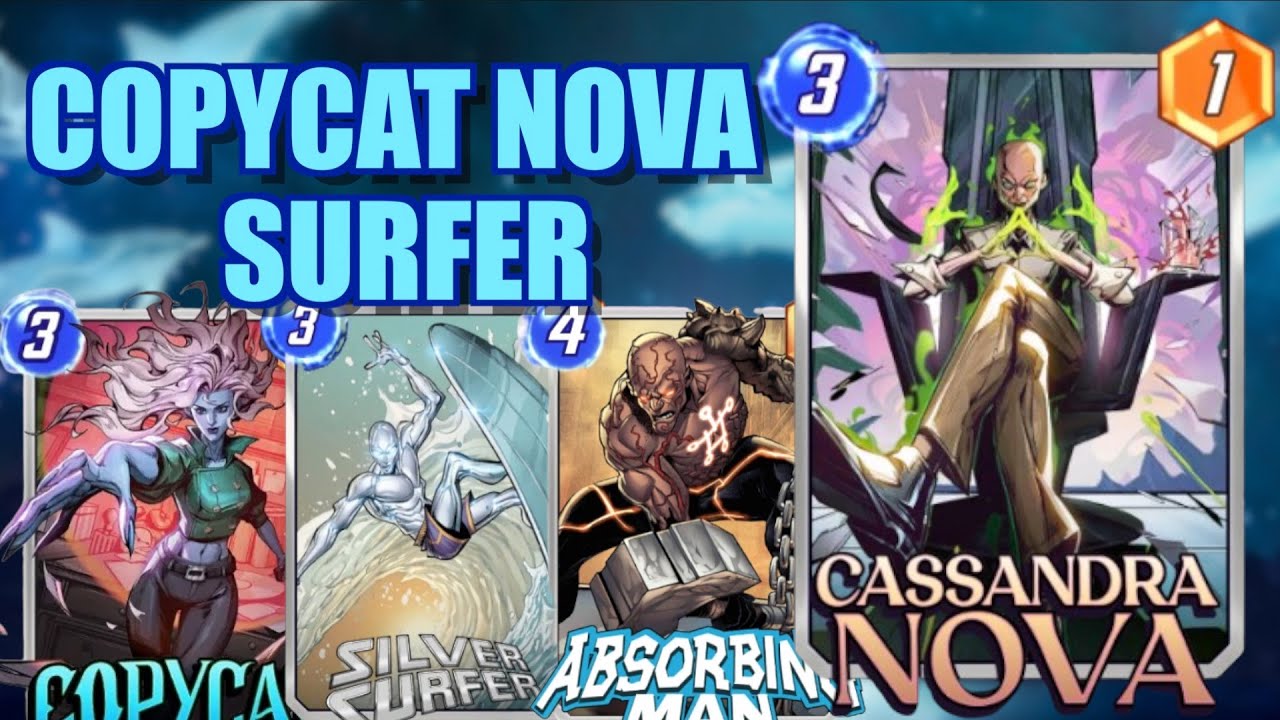 BEST SURFER DECK I'VE EVER PLAYED! |Copycat Nova Surfer| Marvel Snap