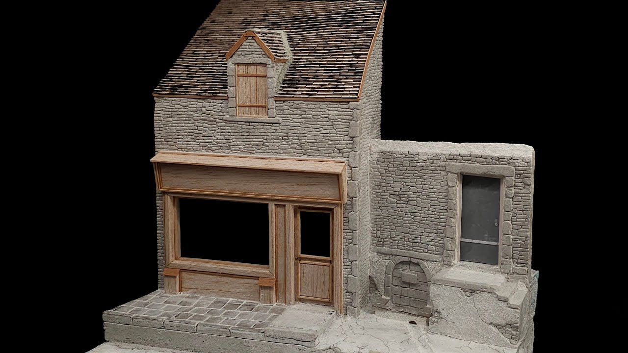 How To Build A ''Belgian Cafe'' (Scale 1/35) Part.1